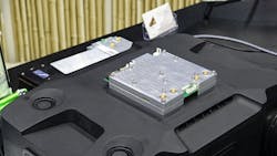 Copper Mountain Technologies's modular 5.5-GHz, 2-port VNA can be used in a myriad of ways to detect solid objects embedded within other structures. Copper Mountain Technologies's modular 5.5-GHz, 2-port VNA can be used in a myriad of ways to detect solid objects embedded within other structures.