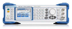 7. The standard high-frequency ceiling of 40 GHz for the model SMB100A signal generator can be raised to 110 GHz with a frequency multiplier. 7. The standard high-frequency ceiling of 40 GHz for the model SMB100A signal generator can be raised to 110 GHz with a frequency multiplier.