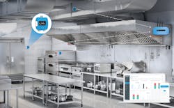 2. LoRaWAN performs incredibly well in difficult RF environments, readily penetrating stainless steel, heavy insulation, and concrete construction of commercial kitchens.
