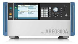 1. The R&S AREG800A automotive radar echo generator simulates operating conditions of ADAS mmWave radar pulses from 76 to 81 GHz. 1. The R&S AREG800A automotive radar echo generator simulates operating conditions of ADAS mmWave radar pulses from 76 to 81 GHz.
