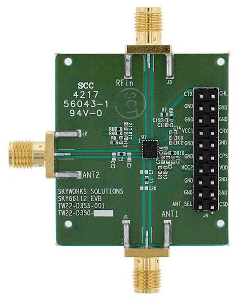 4. The SKY66112-11 FEM serves a variety of 2.4-GHz commercial wireless applications.