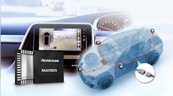Four-Channel Automotive Video Decoder Serves Surround-View Applications