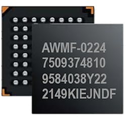 5. Anokiwave’s AWMF-0224 IC integrates an LO synthesizer to translate between 24.25 to 29.50 GHz and IFs. 5. Anokiwave’s AWMF-0224 IC integrates an LO synthesizer to translate between 24.25 to 29.50 GHz and IFs.