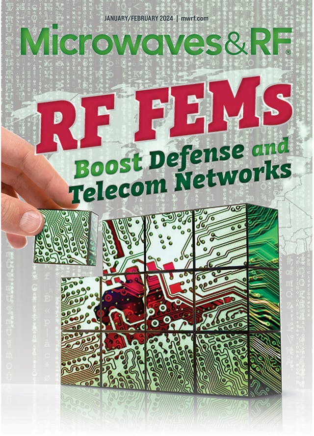 January-February 2024 Microwaves & RF cover image