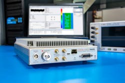 3. The SMA435C modular spectrum analyzer is controlled by a PC and software for measurements from 100 kHz to 43.5 GHz.