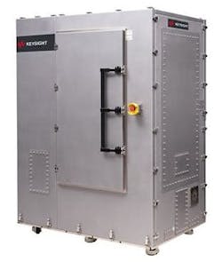 Keysight's F9652A vertical compact antenna test range performs several phased array performance verification tests. Keysight's F9652A vertical compact antenna test range performs several phased array performance verification tests.