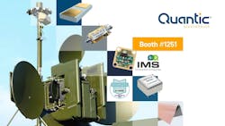 Quantic Electronics will display EMI/RF filters, frequency control devices, magnetics, passive waveguides, coaxial components, passives, and much more.