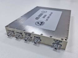 The dB-9006 Magnum Opus frequency synthesizer is said to beat competing units on phase-noise performance by from 10 to 20 dB. The dB-9006 Magnum Opus frequency synthesizer is said to beat competing units on phase-noise performance by from 10 to 20 dB.