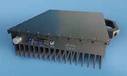 Delivering up to 1.5 kW of output power from 2.9 to 3.3 GHz, dB Control&apos;s dB-8048 GaN solid-state amplifier suits high-performance MIL-STD applications.