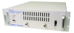 4. Mini-Circuits’s rackmount SSPA delivers 100-W typical saturated output power from 0.7 to 2.7 GHz. 4. Mini-Circuits’s rackmount SSPA delivers 100-W typical saturated output power from 0.7 to 2.7 GHz.
