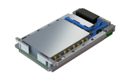 1. A front-end module in a 3UVPX card integrates miniaturized RF analog pre-processing with high-speed direct sampling. 1. A front-end module in a 3UVPX card integrates miniaturized RF analog pre-processing with high-speed direct sampling.