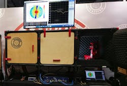 This three-box module from Milliwave Silicon Solutions is a compact, anechoic test chamber. This three-box module from Milliwave Silicon Solutions is a compact, anechoic test chamber.