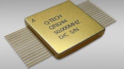 The QT8220 Series of space-qualified TCXOs provides multiple outputs from a single hermetic 32-pin flatpack. The QT8220 Series of space-qualified TCXOs provides multiple outputs from a single hermetic 32-pin flatpack.