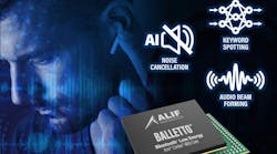 Alif Semiconductor is now sampling the first BLE and Matter wireless microcontroller to feature a neural co-processor for AI/ML workloads. Alif Semiconductor is now sampling the first BLE and Matter wireless microcontroller to feature a neural co-processor for AI/ML workloads.