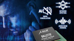 Alif Semiconductor is now sampling the first BLE and Matter wireless microcontroller to feature a neural co-processor for AI/ML workloads. Alif Semiconductor is now sampling the first BLE and Matter wireless microcontroller to feature a neural co-processor for AI/ML workloads.