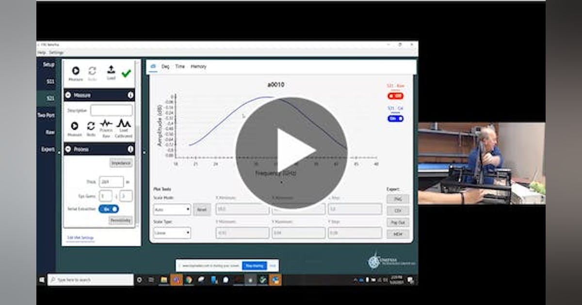 VNA Master Class Webinar: Materials Measurement at 5G Frequencies with ...