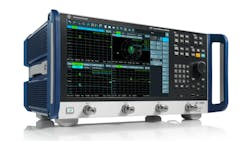 The R&S ZNB3000 vector network analyzer is ideal for high-volume production environments. The R&S ZNB3000 vector network analyzer is ideal for high-volume production environments.