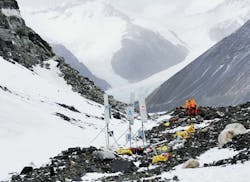 5G base station on Mt. Everest 5G base station on Mt. Everest