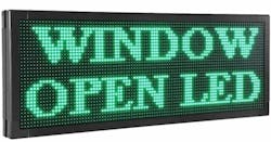 High-visibility LED signage High-visibility LED signage