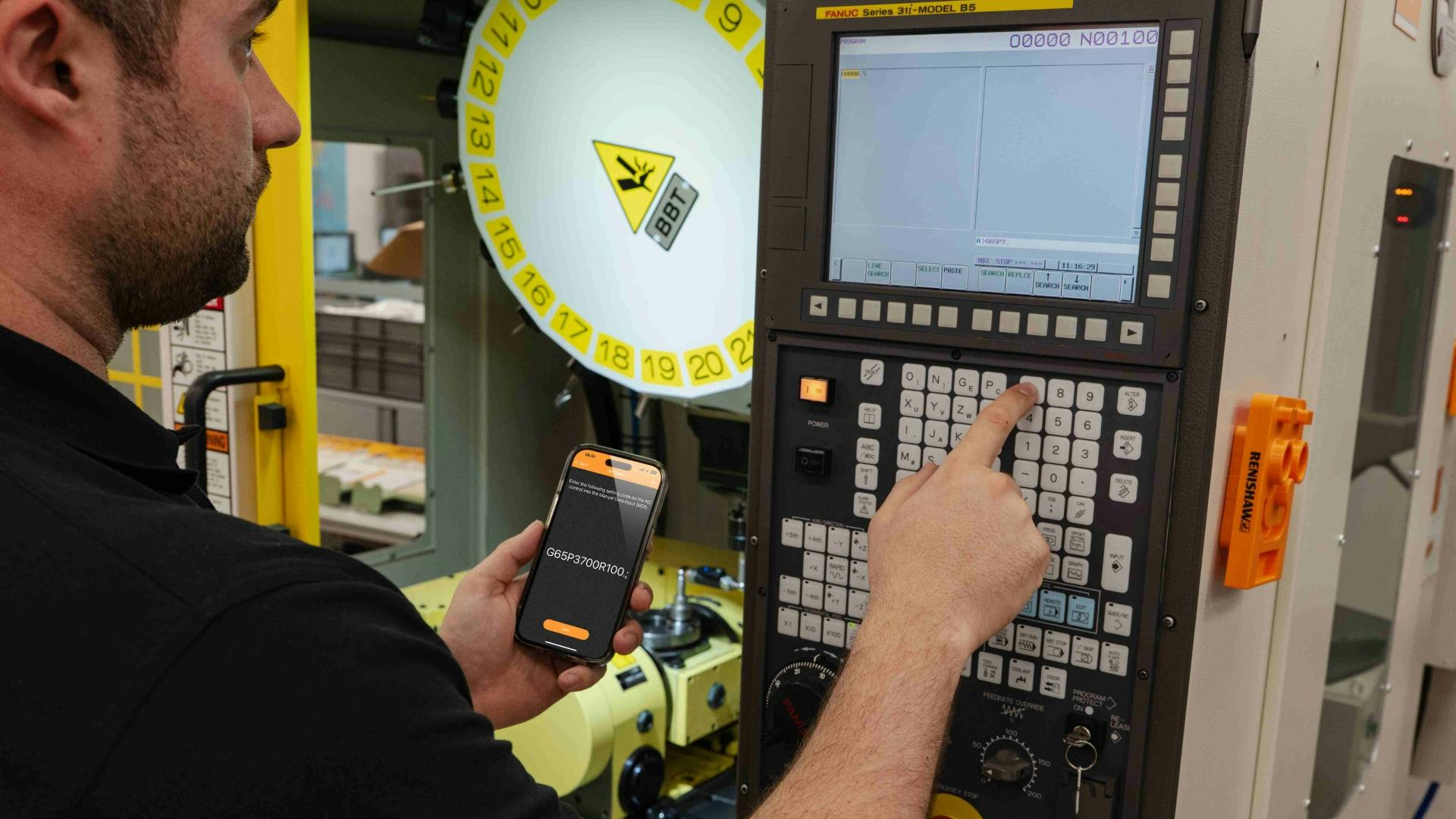 Renishaw's smartphone app, CARTO Ballbar Connect, makes it easier than ever for machine operators to carry out fast, accurate machine-tool performance checks.