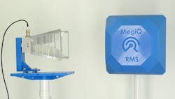 MegiQ RMS measuring a horn antenna MegiQ RMS measuring a horn antenna