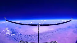 This view of the Earth was taken from a SULE aircraft at an altitude of 67,000 ft. MSL.