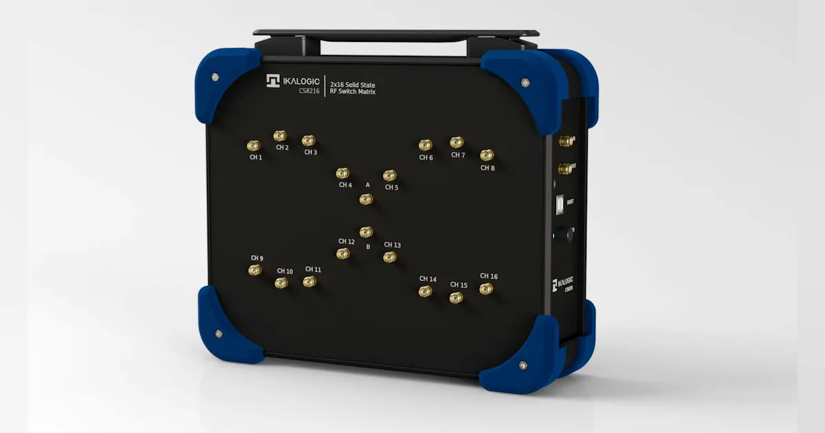 Rf Modulator Matrix 8-GHz RF Switch Matrix Simplifies ATE Setups | Microwaves & RF