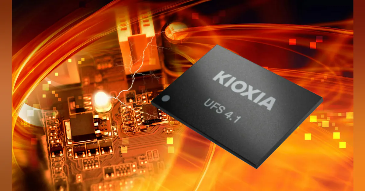 Intel Cpu Embedded Flash KIOXIA Embedded Flash-Memory Devices Target High-Capacity Mobile ...