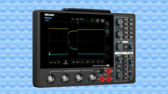 Saelig's Micsig AHO01 High-Resolution 200MHz Automotive Oscilloscope.