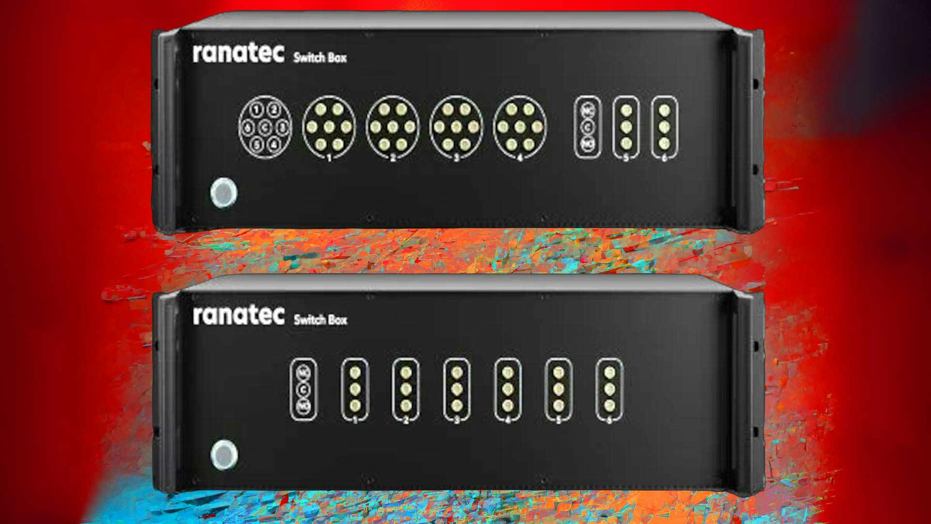 Ranatec's high-performance RF2037 and RF2038 6- and 26.5-GHz switch boxes for RF applications.