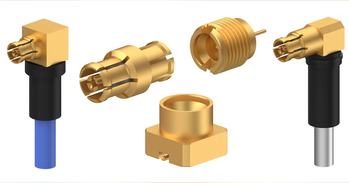Mini Rf Connector Miniaturized RF connectivity engineered for bigger performance in ...
