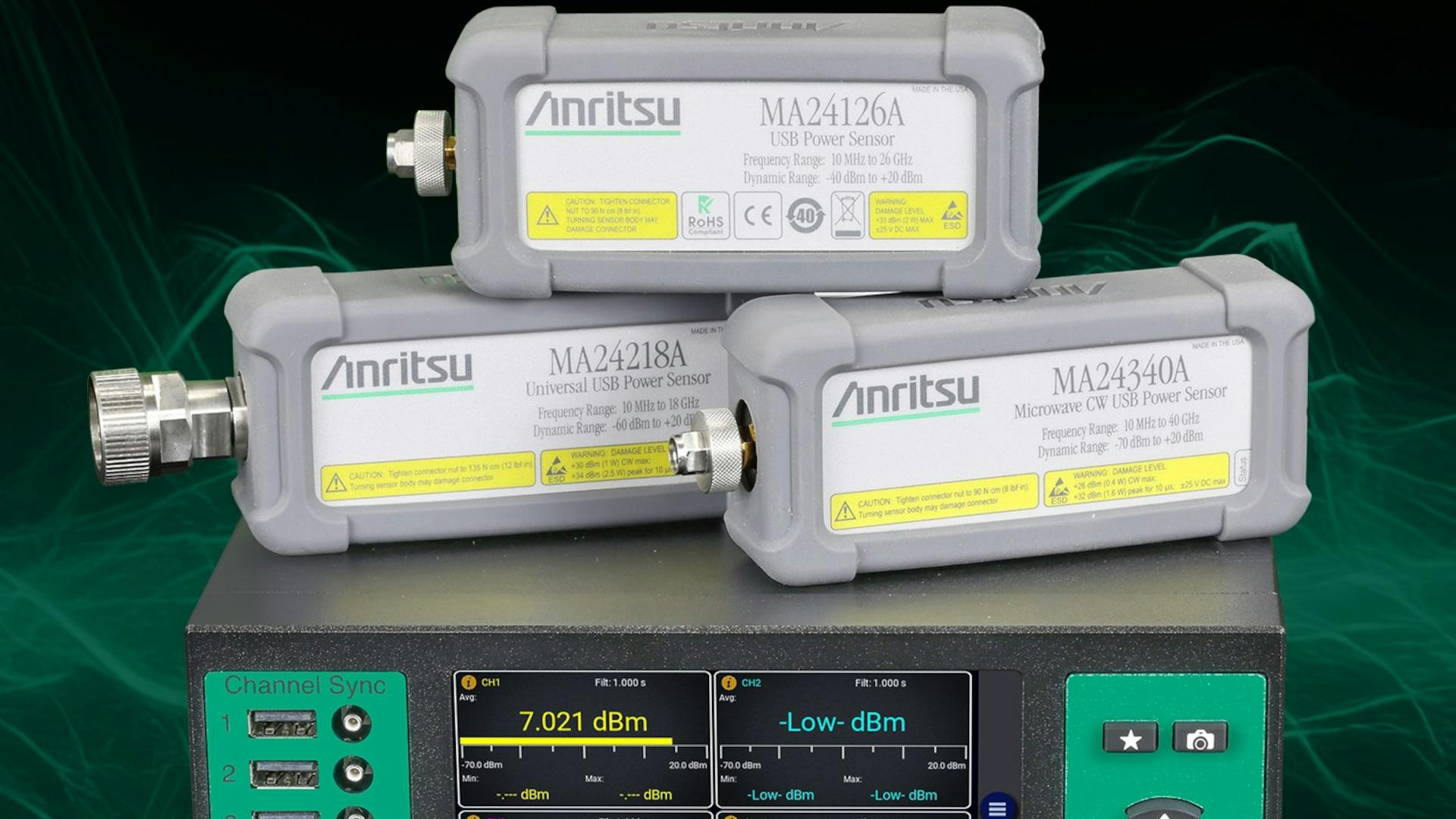 Anritsu Introduces ML2439A Power Meter with up to 4 Channels.