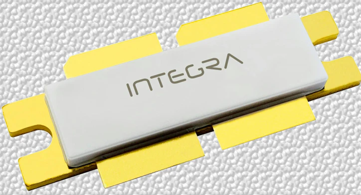 Integra Technologies Introduces Industry-First Single-Device 10 kW High Voltage GaN/SiC Transistor for L-Band.