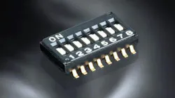 SCHURTER SMT Half Pitch DIP Switches for Space-Critical Applications. SCHURTER SMT Half Pitch DIP Switches for Space-Critical Applications.