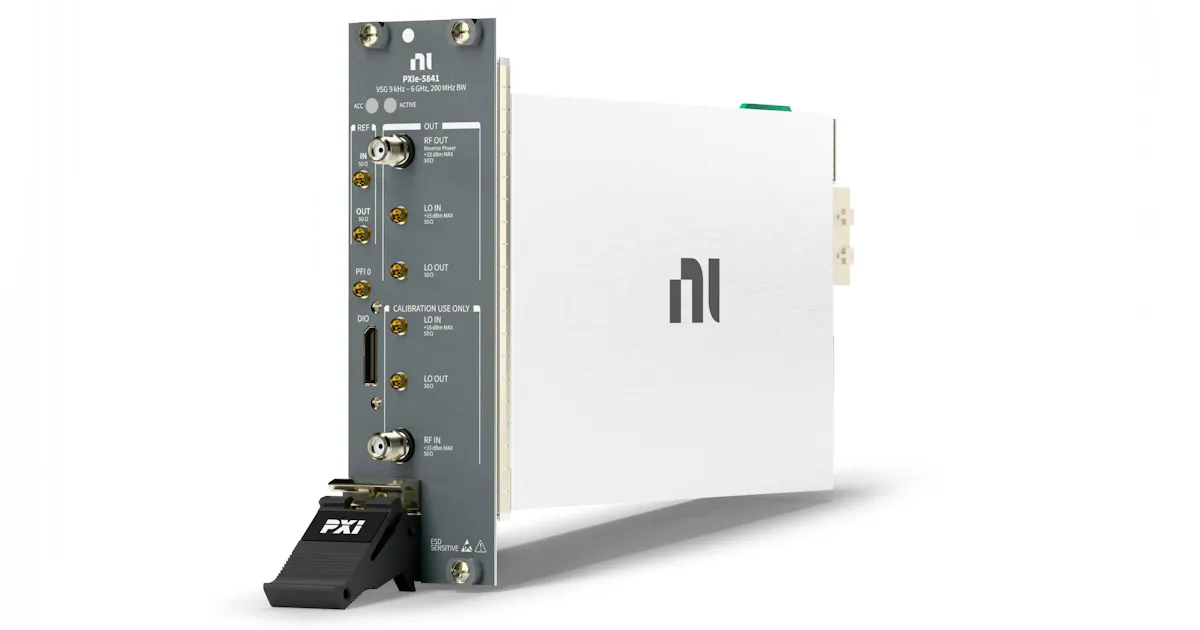 Emerson NI Unleashes High-Performance RF Test Systems for Cost ...