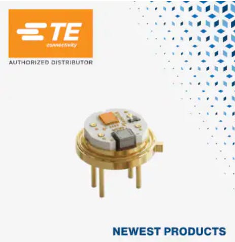 TE Connectivity / Measurement Specialties 8XH High-Accuracy Media-Isolated Pressure Sensors, Now at Mouser