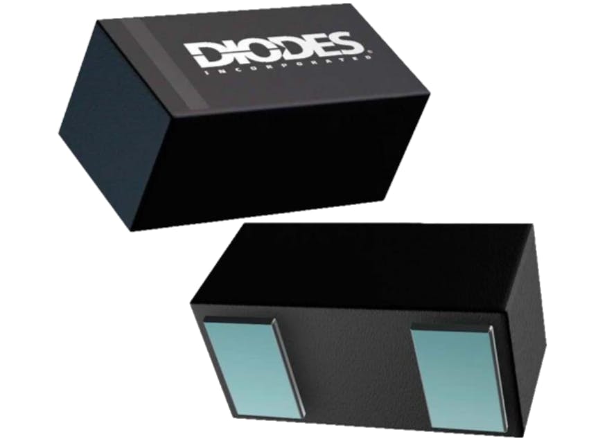 Now at Mouser: Diodes Incorporated D3V3ZF1BD2CSP Bi-Directional TVS Diode