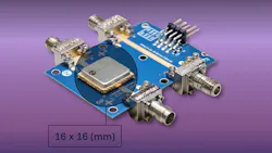 Nuvotronics PCB-mountable switched bandpass filter bank Nuvotronics PCB-mountable switched bandpass filter bank