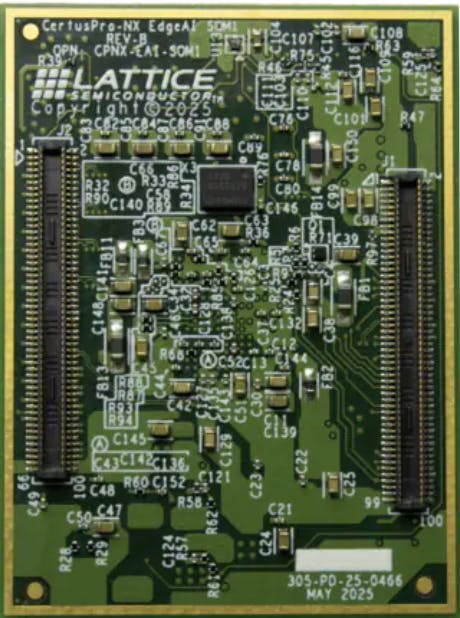 Lattice Semiconductor CertusPro-NX System on Module (SoM) Board