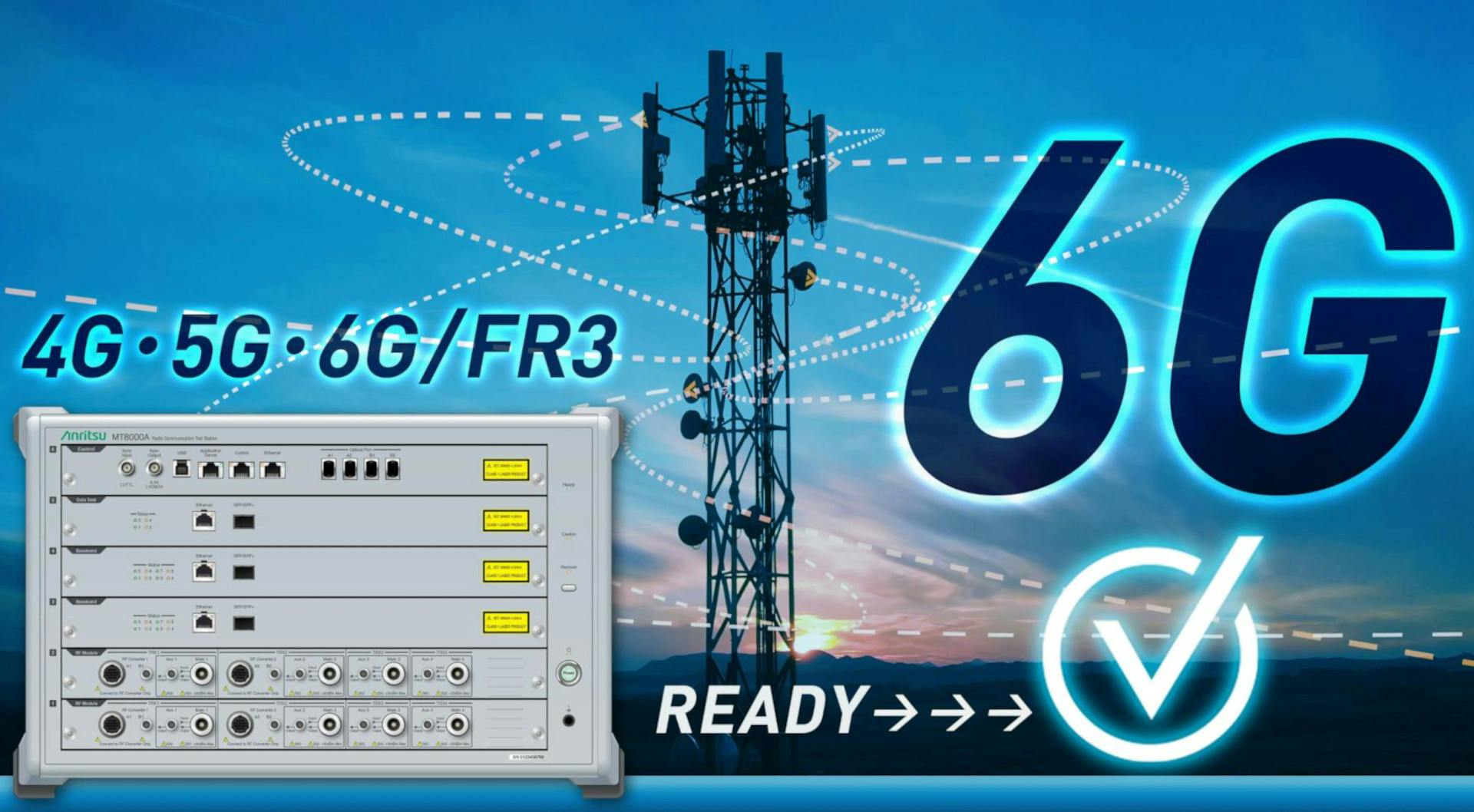 Anritsu's MT8000A Radio Communication Test Station.