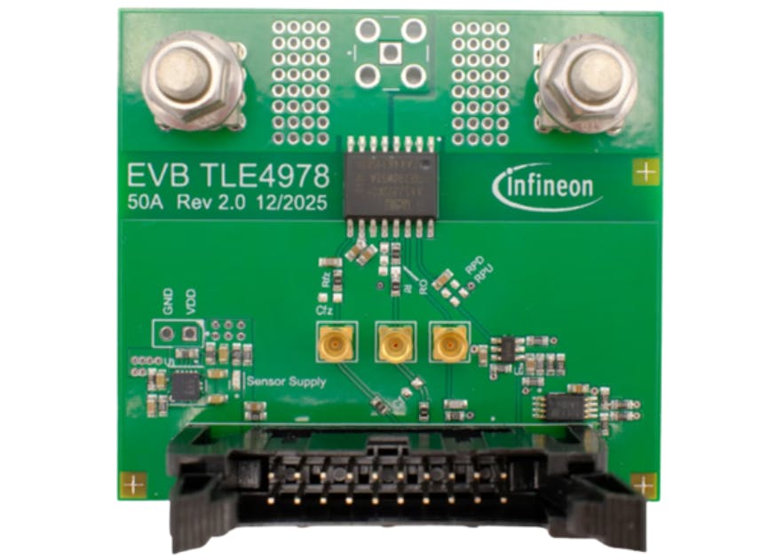 Infineon Technologies XENSIV&trade; TLE4978 Current Sensor Evaluation Board
