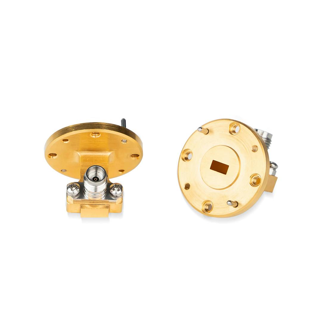 AO Microwave Precision Waveguide to Coaxial Adapter
