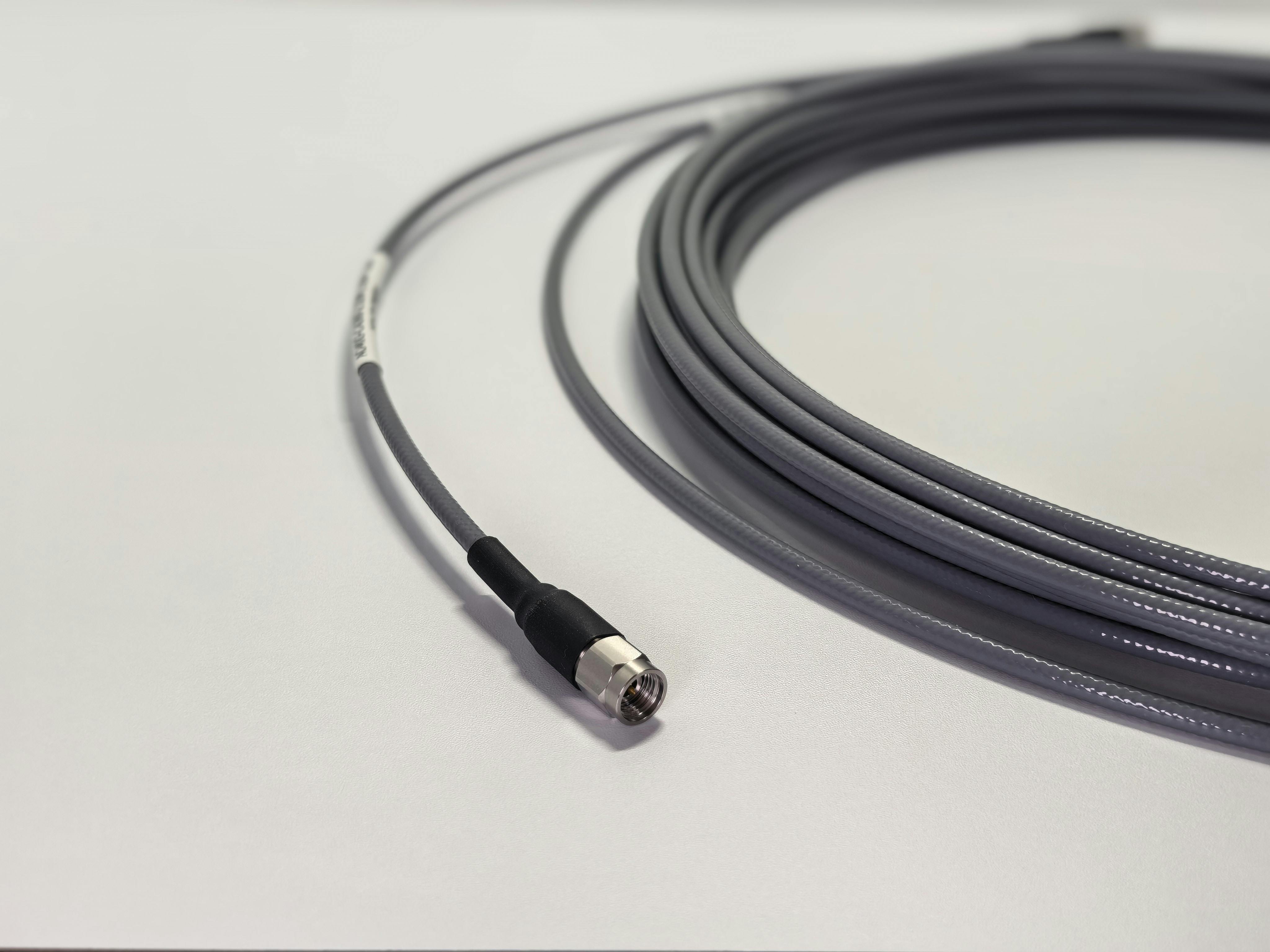 AO Microwave CA Series ultra-low-loss flexible coaxial cable assembly