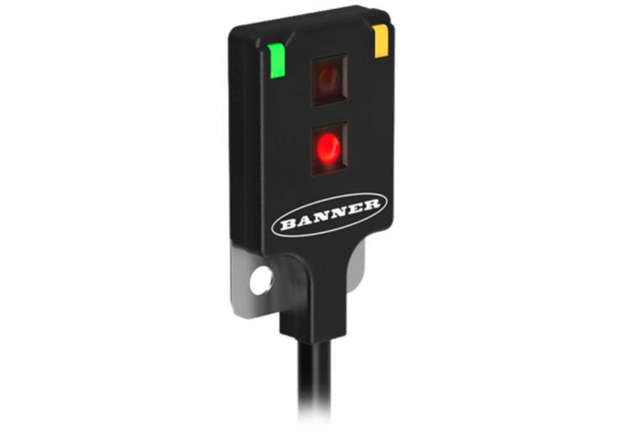 Banner Engineering Q2F Fixed-Field Flat Pack Photoelectric Sensors