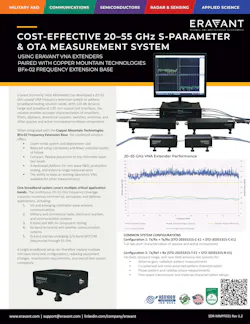 Cost-Effective 20-55 GHz S-Parameter & OTA Measurement System
