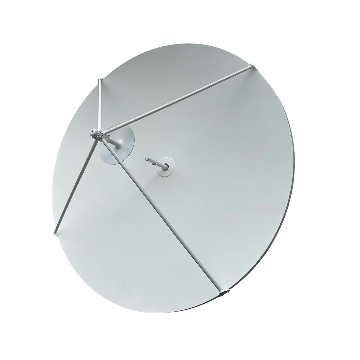 2.4 m Q/V-Band Dual Circular Polarized Cassegrain Antenna, 37.5-52.4 GHz