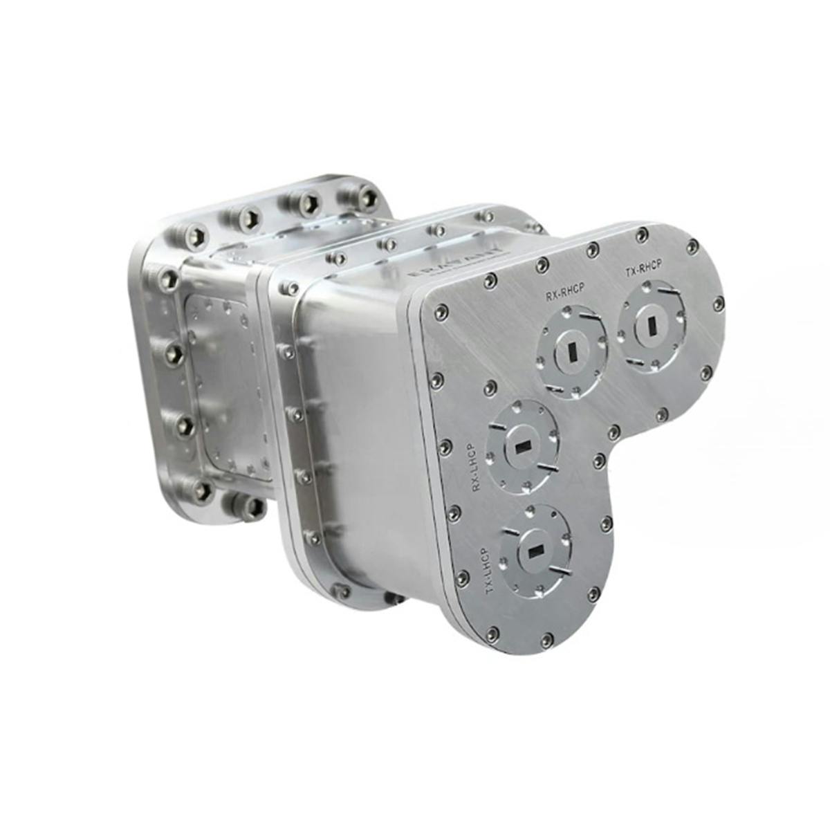 Compact Q/V-Band Dual Circular Polarized Antenna Feeding Network, 37.5-52.4 GHz
