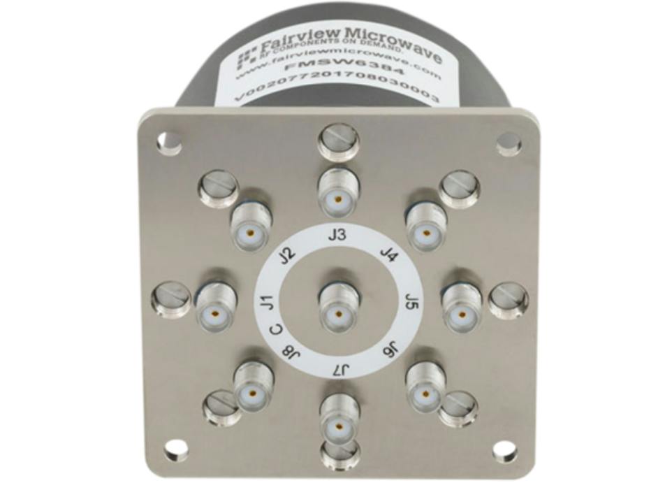 Fairview Microwave SP8T Electromechanical Relay RF Switches