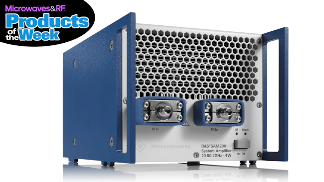 Check out the latest Microwaves & RF Products of the Week!