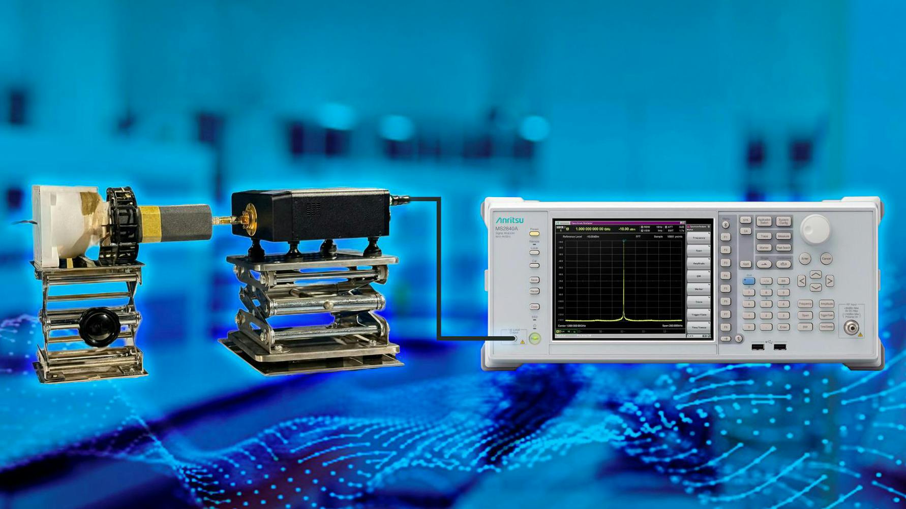Anritsu and CANDOX Systems validate feasibility of production testing for 60-GHz radar and sensor devices.